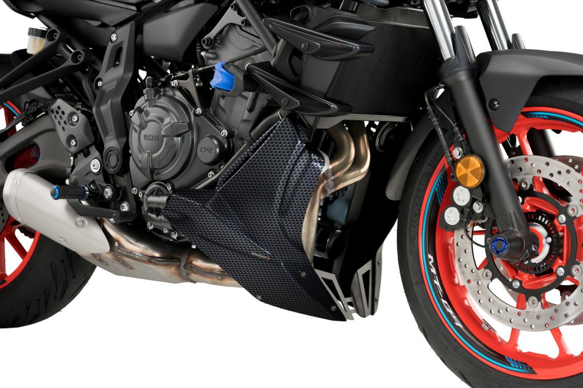 Engine spoiler PUIG 20624C carbon look