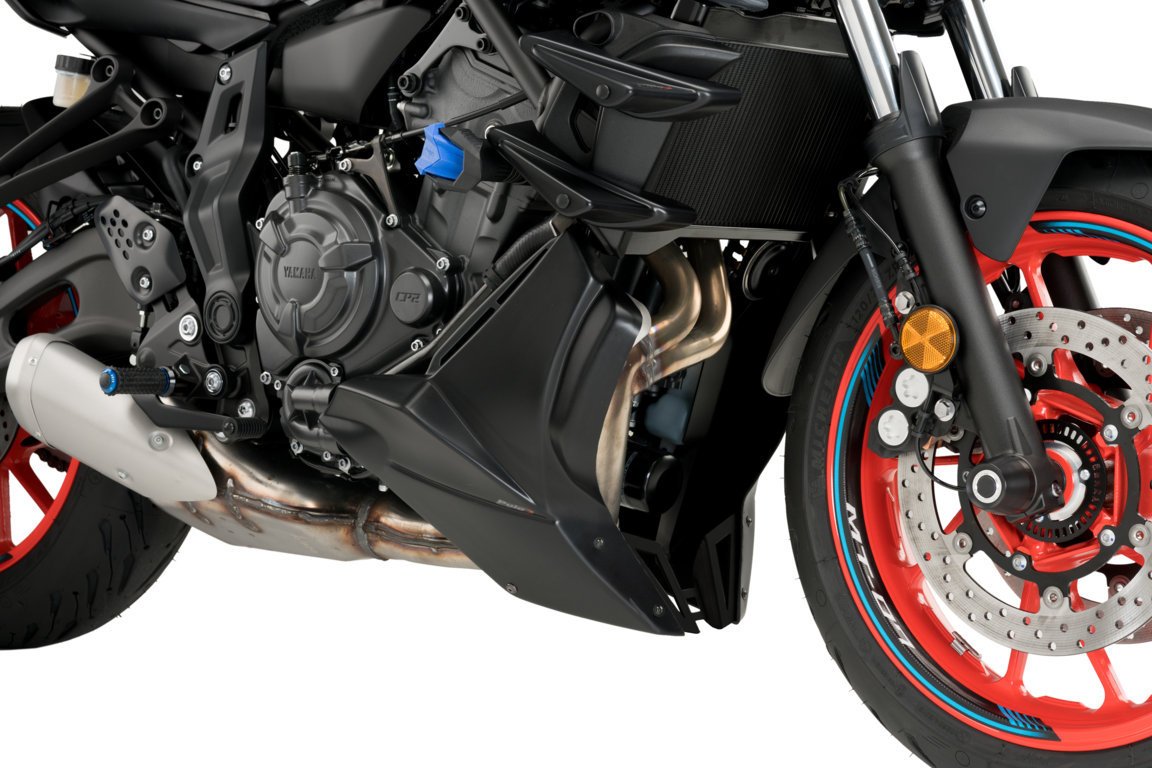 Engine spoiler PUIG 20624J matt black