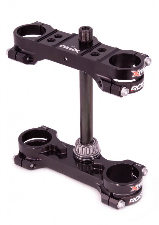 Triple clamp X-TRIG ROCS TECH 40704005 Crni 22mm