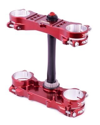 Triple clamp X-TRIG ROCS PRO 40201006 Brown