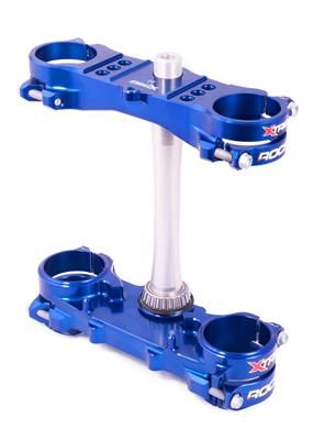 Triple clamp X-TRIG ROCS TECH 40201009 Plavi