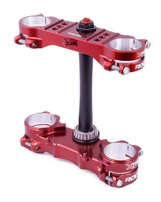 Triple clamp X-TRIG ROCS PRO 40301006 Brown