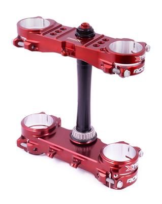 Triple clamp X-TRIG ROCS PRO 40405008 Brown
