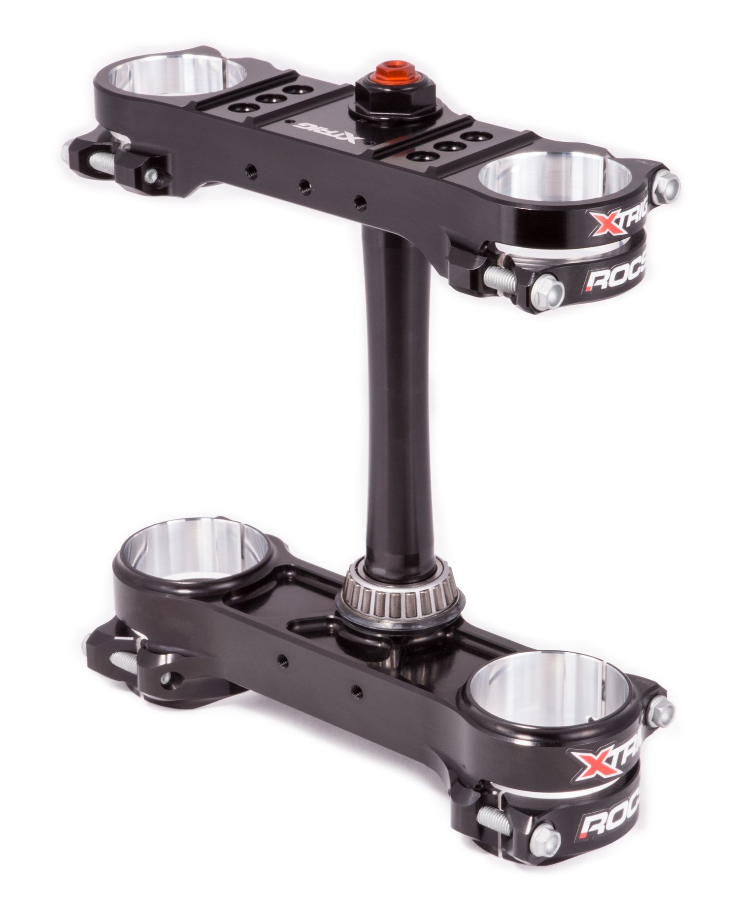 Triple clamp X-TRIG ROCS PRO 40505009 Crni