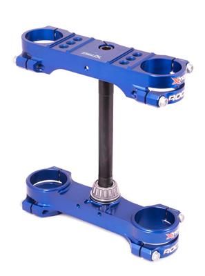 Triple clamp X-TRIG ROCS TECH 40704001 Plavi
