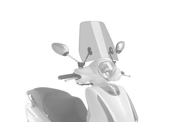 Windshield PUIG URBAN 20748W clear