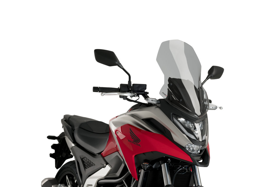 Windscreen PUIG TOURING 20752H smoke for HONDA NC 750 X / XD 2021-2024