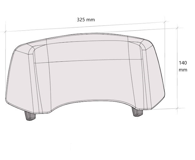 Spare visor PUIG 2.0 20765W clear