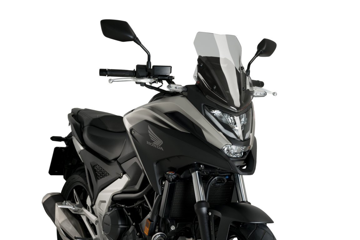 Windscreen PUIG SPORT 20773H smoke for HONDA NC 750 X / XD 2021-2024