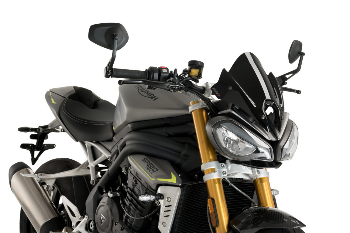 Windshield New Generation Sport PUIG 20795N Crni