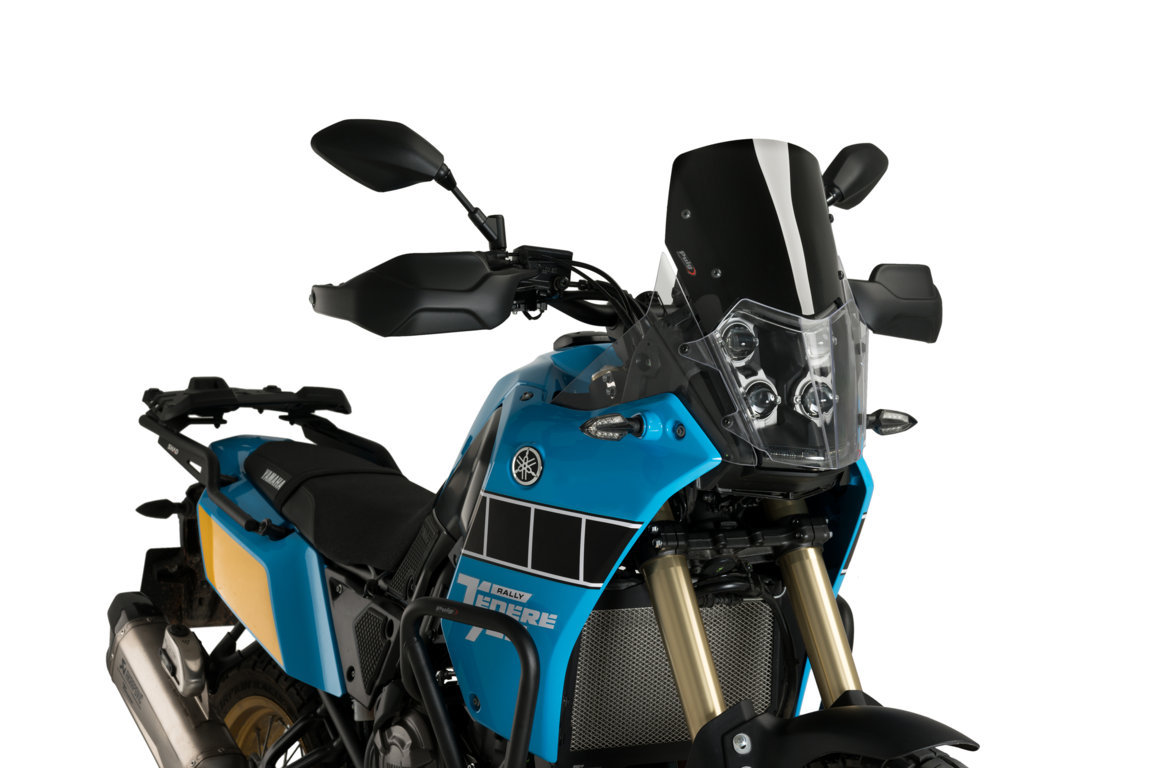 Windscreen PUIG SPORT 20834N Crni