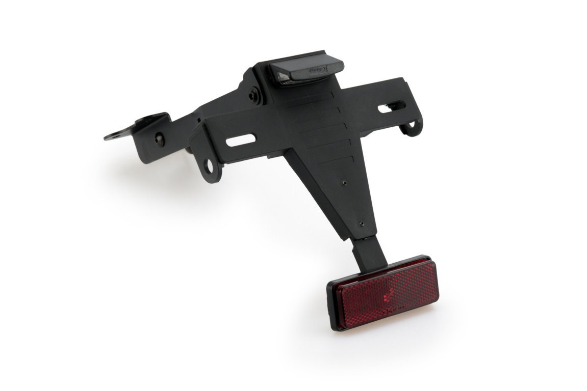 Adjustable license support PUIG 20836N Crni