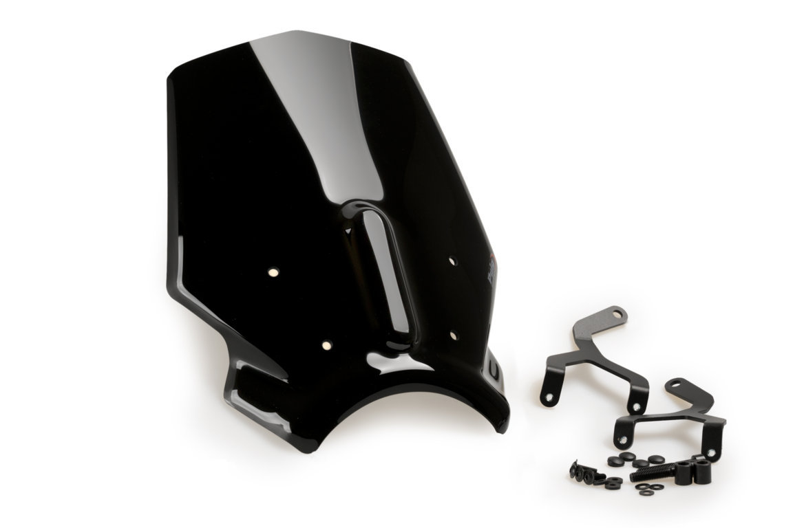 Windshield PUIG NEW. GEN SPORT 20862N Crni