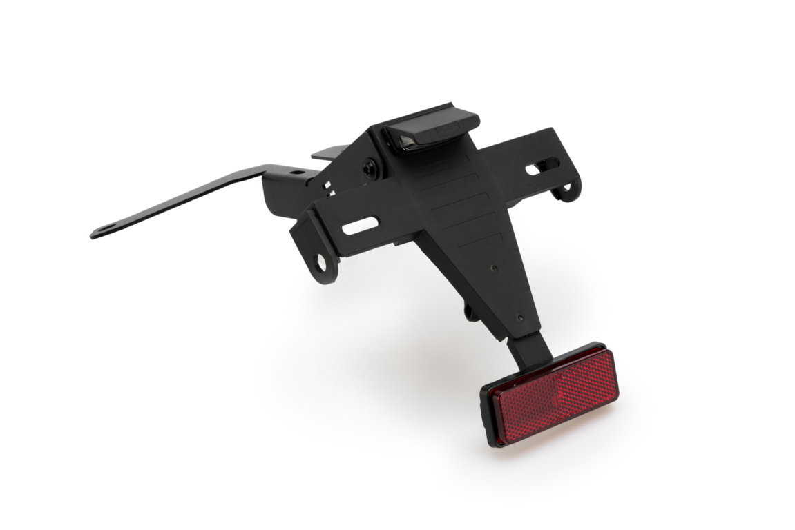 Adjustable license support PUIG 20879N Crni