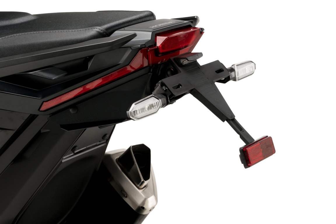 Adjustable license support PUIG 20998N Crni