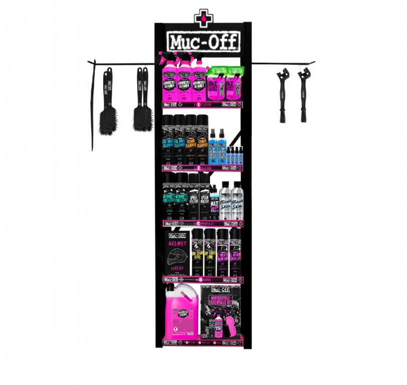 Premium TWIN display unit MUC-OFF 242 Inc Hook fittings (box 2)