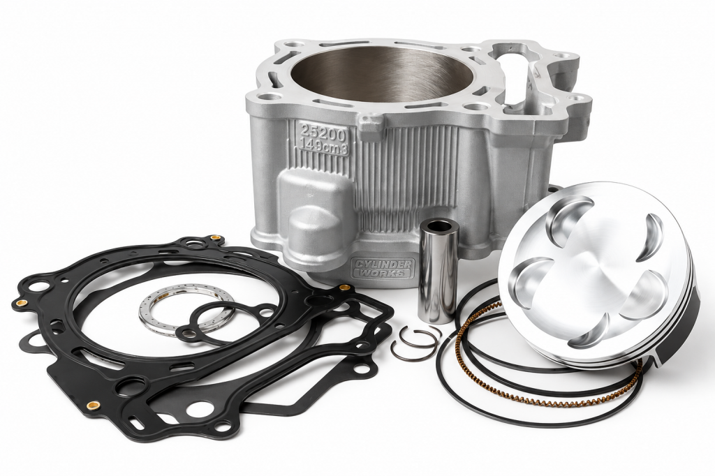 Big bore cylinder kit CYLINDER WORKS 21003-K01 98mm for YAMAHA WR 450 F 2007-2015, YAMAHA YZ 450 F 2006-2009