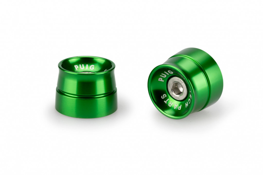 Bar ends PUIG SPEED 21013V green