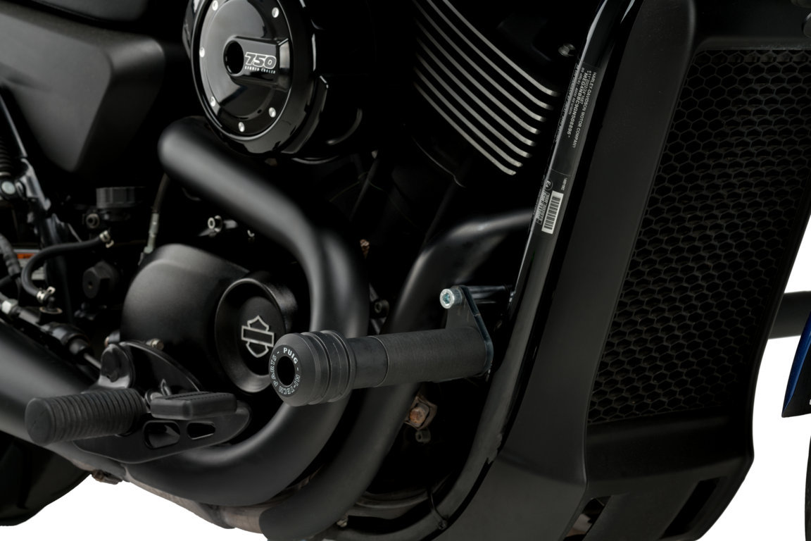 Frame sliders PUIG VINTAGE 2.0 21042N Crni