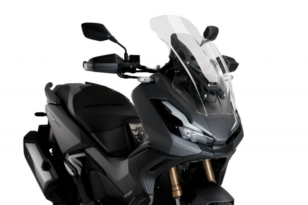Windscreen PUIG TOURING 21207W transparent for HONDA ADV 350 2022-2024