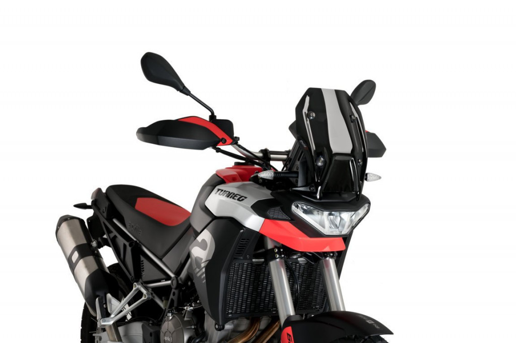 Windscreen PUIG SPORT 21225N Crni