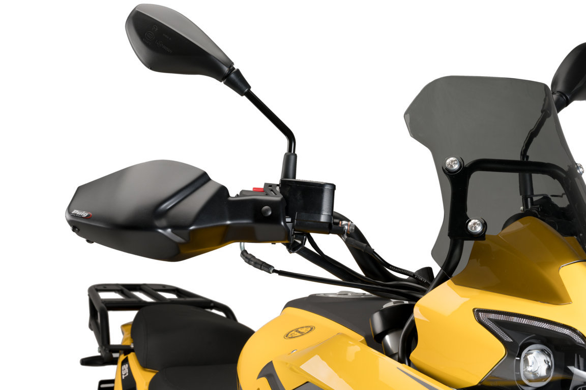 Handguards PUIG 21335J matt black for BENELLI TRK 251 2021-2024