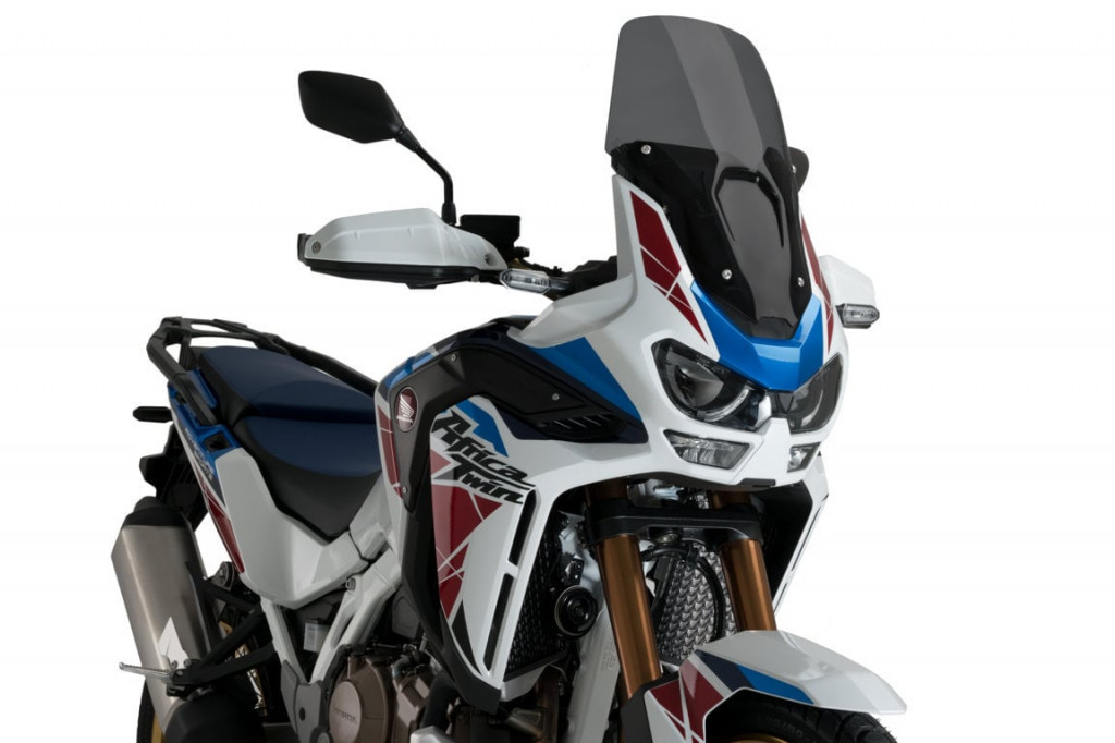 Windscreen PUIG TOURING 21395F dark smoke