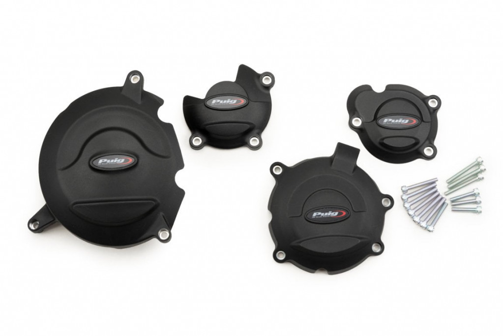 Engine protective covers PUIG 21406N Crni