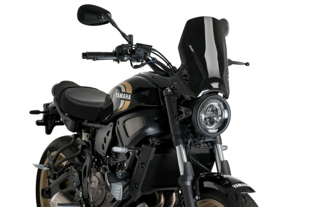 Windshield PUIG NEW. GEN SPORT 21430N Crni