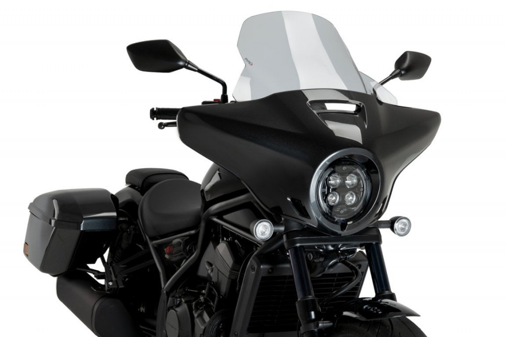 Windscreen PUIG HIGH - ROAD 21545H smoke