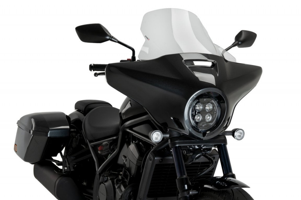 Windscreen PUIG HIGH - ROAD 21545W transparent