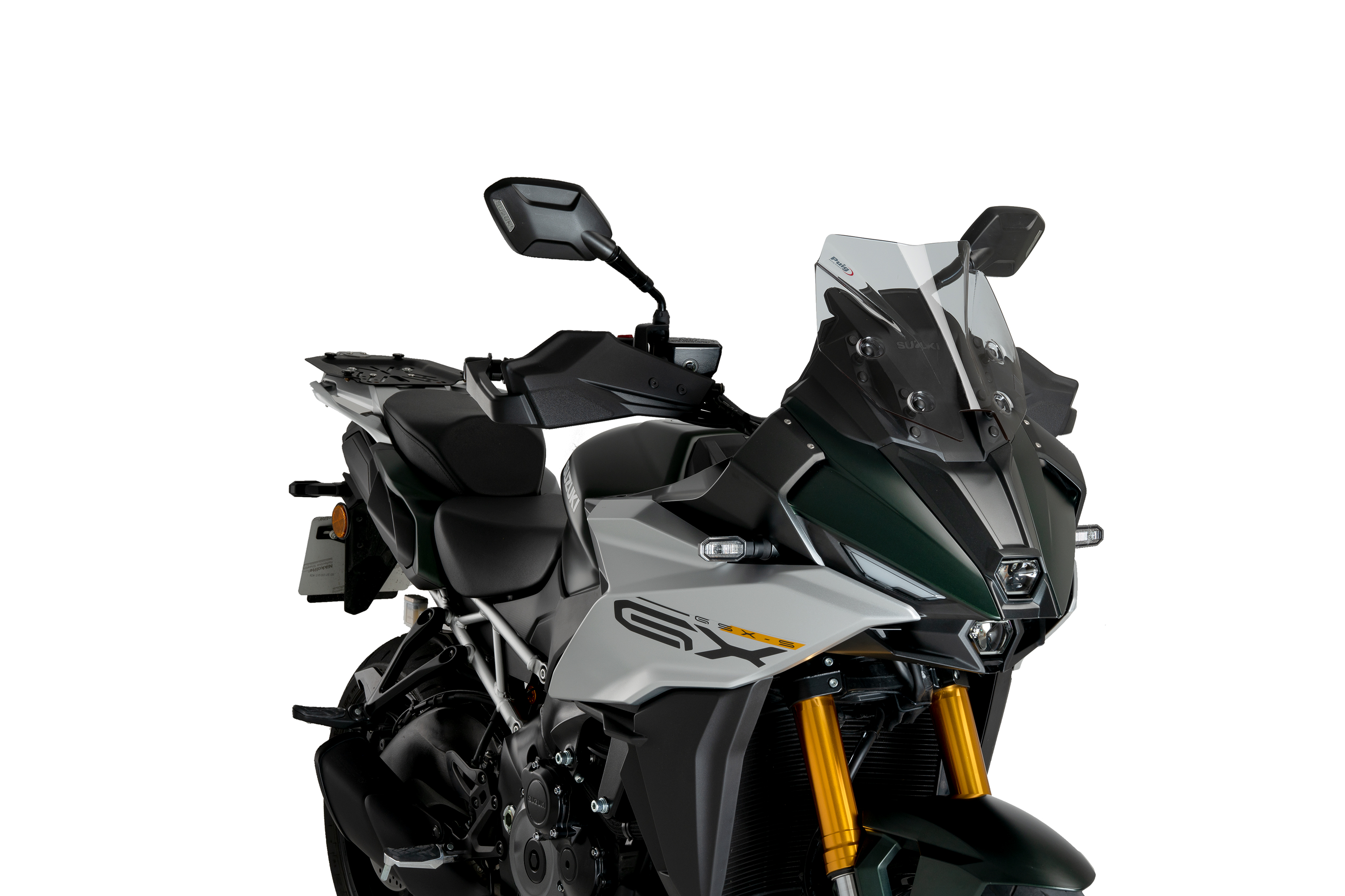 Windscreen PUIG SPORT 21987H smoke for SUZUKI GSX-S 1000 GX 2024