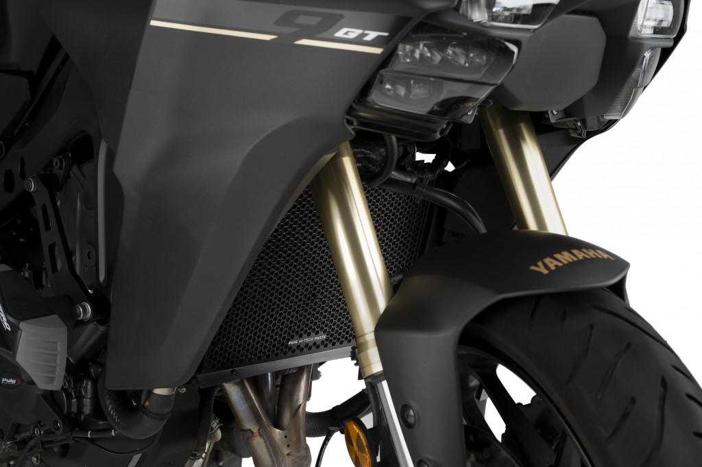 Radiator cover PUIG 22091N Crni