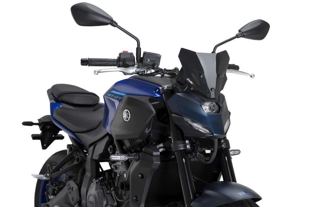 Windshield PUIG NEW GEN. SPORT 22412C carbon look