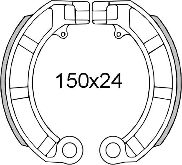 Čeljusti kočnica (pakne) RMS 225120161 rear