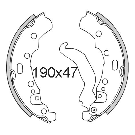 Čeljusti kočnica (pakne) RMS 225120261