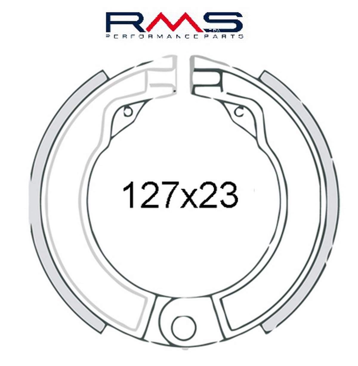 Čeljusti kočnica (pakne) RMS 225120550