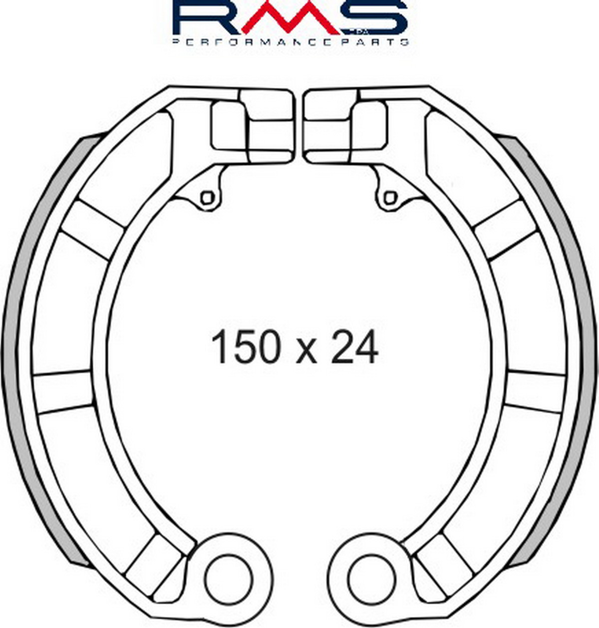 Čeljusti kočnica (pakne) RMS 225120570