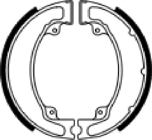 Čeljusti kočnica (pakne) FERODO 225129050
