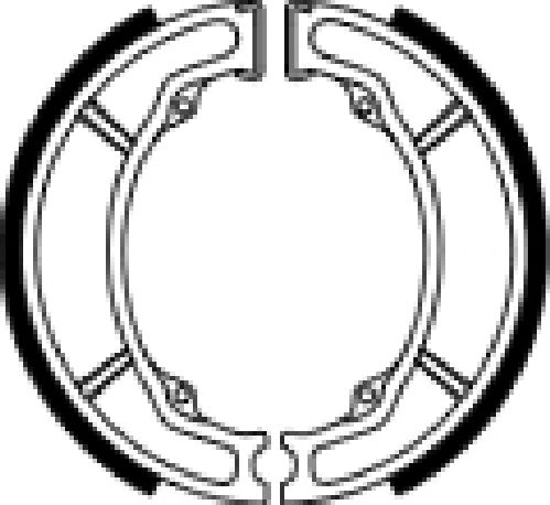 Čeljusti kočnica (pakne) FERODO 225129086