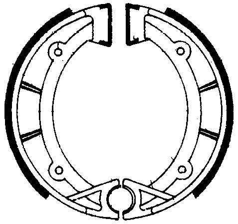Čeljusti kočnica (pakne) FERODO 225129195