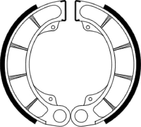 Čeljusti kočnica (pakne) FERODO 225129241