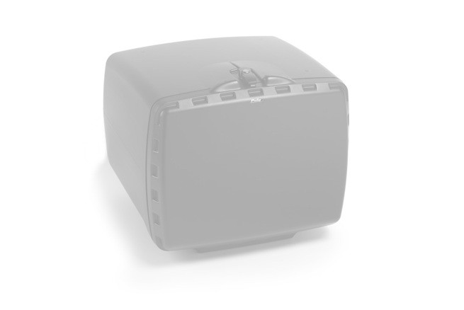 Top box PUIG MEGA BOX 2328R crven 100l, with lock