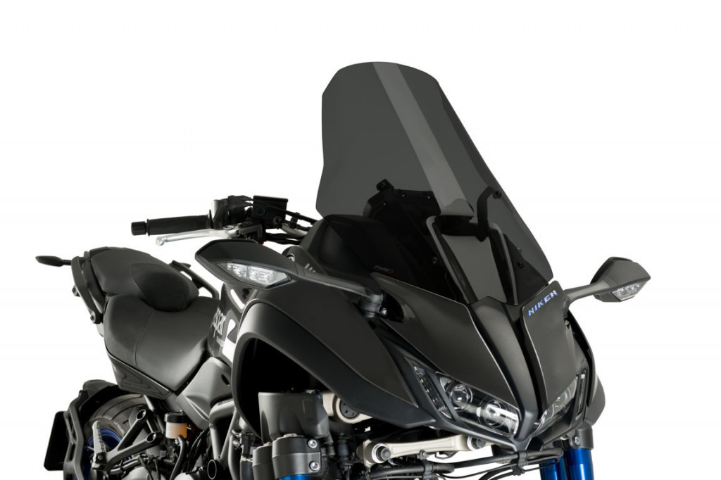 Windscreen PUIG TOURING 2385F dark smoke