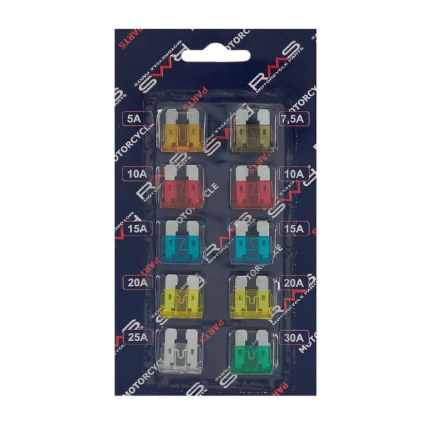 Fuses kit RMS 246151000 standard (10 pieces)