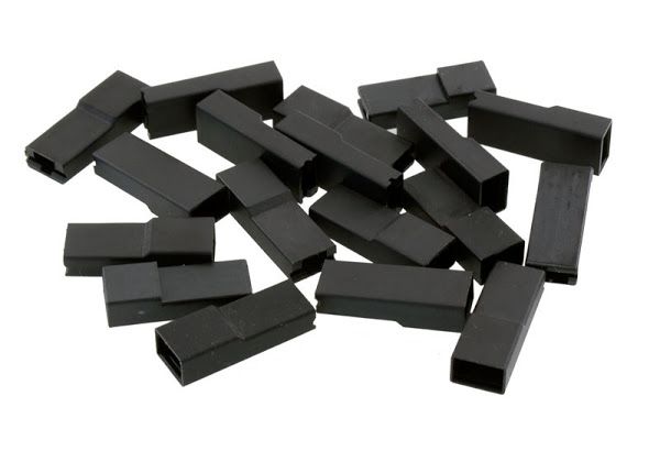 Female fastom covers RMS 246330260 6,3mm (100 pieces)