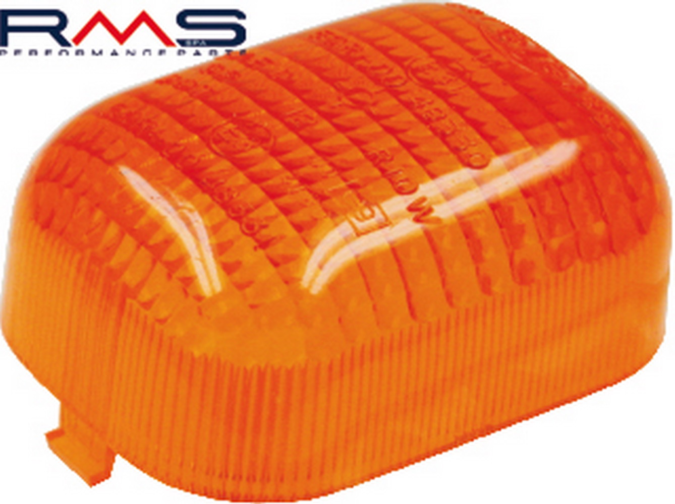 Indicator lens - left/right rear RMS 246470050 orange E-mark