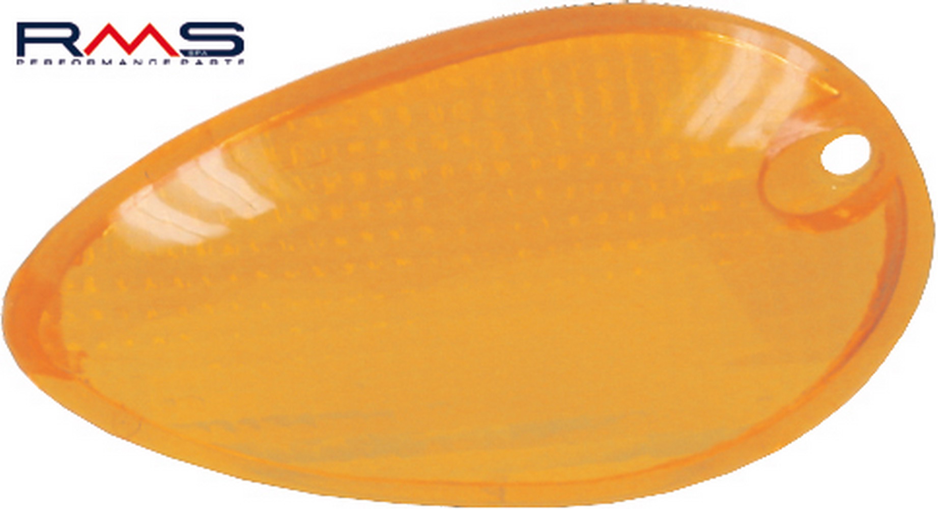Indicator lens - left front RMS 246470100 orange