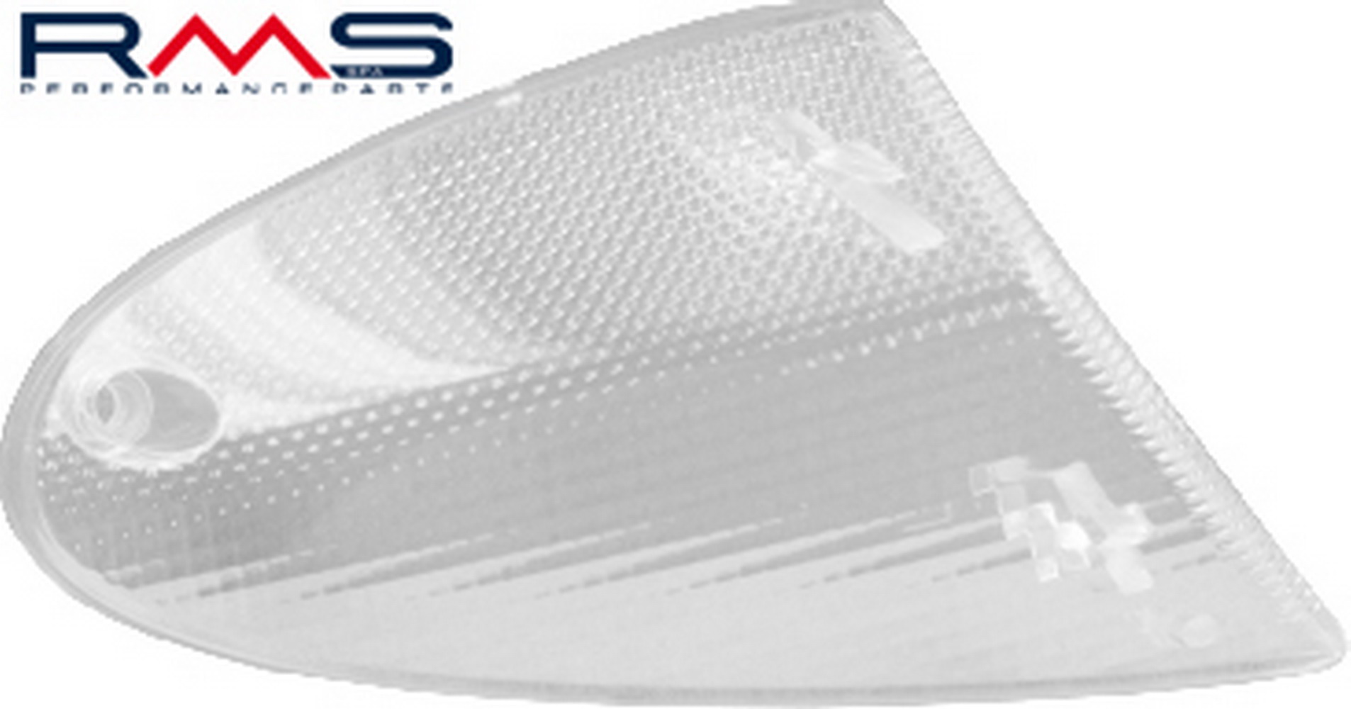 Indicator lens - left front RMS 246470145 transparent