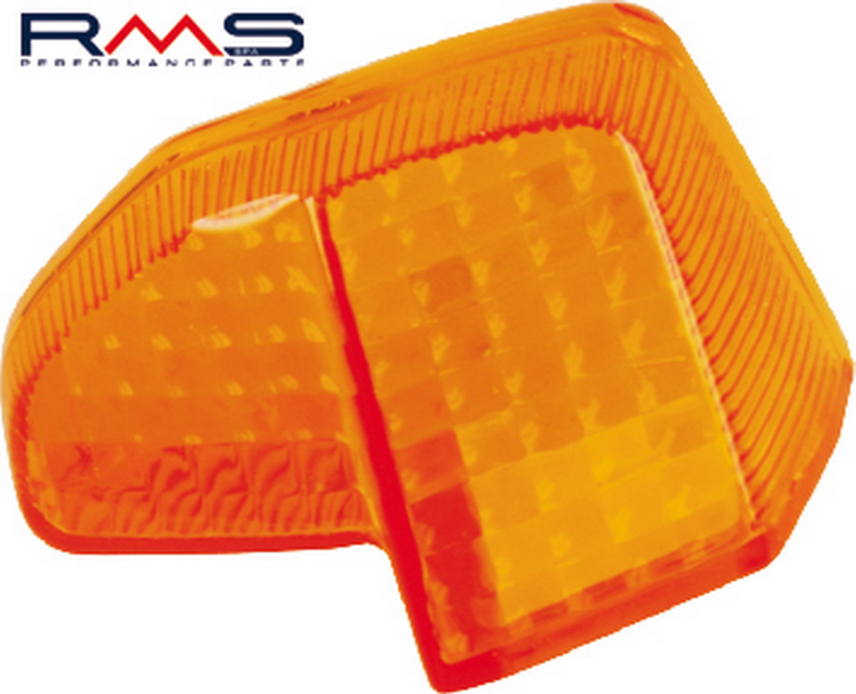 Indicator lens - left rear RMS 246470190 orange E-mark
